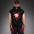 Felpa da uomo Venum x Mike Tyson Tiger senza maniche con cappuccio deep black/intense red 3