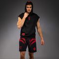 Felpa da uomo Venum x Mike Tyson Tiger senza maniche con cappuccio deep black/intense red 4