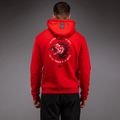 Felpa con cappuccio uomo Venum x Mike Tyson Tiger Hoodie intense red/deep black 3