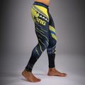 Leggings da allenamento da uomo Venum x TEKKEN 8 King Spats black/yellow 3