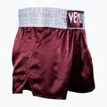Pantaloncini da allenamento da uomo Venum Classic Muay Thai burgundy 3