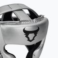 Casco da boxe Venum Ringhorns Charger Headgear silver/black 4