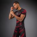 Rashguard da uomo Venum Matupa Short Sleeve black/red/silver 4