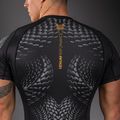 Rashguard da uomo Venum Matupa Short Sleeve black/grey/gold 6