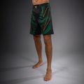Pantaloncini da allenamento da uomo Venum Matupa Fightshorts black/green/gold 5