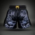 Pantaloncini da allenamento uomo Venum Wolf Attack Muay Thai Shorts black/grey 2