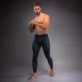 Leggings da allenamento uomo Venum Thunder Dragon Spats Black/Royal Blue 2