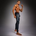 Leggings da allenamento uomo Venum Thunder Dragon Spats Black/Grey/Copper 3