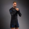 Rashguard longsleeve Venum Thunder Dragon black/royal blue 3