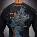 Rashguard a maniche lunghe da uomo Venum Thunder Dragon nero/grigio/rame 6