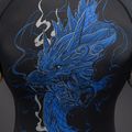 Rashguard da uomo Venum Thunder Dragon black/royal blue 5