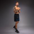 Pantaloncini da allenamento uomo Venum Thunder Dragon Training Black/Royal Blue 4