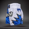 Pantaloncini da allenamento Venum Inferno 2.0 Muay Thai white/blue 3
