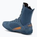 Scarpe da boxe Venum Elite Neo Boxing steel blue/orange 3