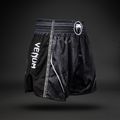 Pantaloncini da allenamento Venum Stealth Muay Thai black/white 3