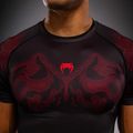 Rashguard da uomo Venum Spectre nero/rosso 5