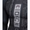 Rashguard a maniche lunghe da uomo Venum Karate Combat black/grey 5
