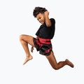 Pantaloncini da allenamento per bambini Venum Attack Muay Thai black/red 2