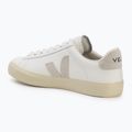 Scarpe da uomo VEJA Campo Leather extra white/natural suede 3