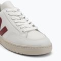 Scarpe uomo VEJA V-12 Leather white/marsala/navy 7