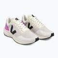 VEJA Marlin V-Knit scarpe da corsa da donna gesso/nero/ultravioletto 8