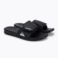Quiksilver Bright Coast Adjust nero/bianco/nero infradito da uomo 5