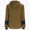 Giacca da snowboard Quiksilver Steeze oliva militare per bambini 2