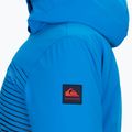 Giacca da snowboard Quiksilver Silvertip blu brillante parafinum da bambino 3