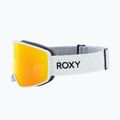 ROXY Storm Occhiali da snowboard donna bianco brillante/ambra rosa ml rosso 4