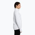 Felpa donna ROXY Cascade bianco brillante con stampa zebrata 3