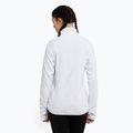 Felpa donna ROXY Cascade bianco brillante con stampa zebrata 4