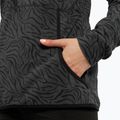 Felpa donna ROXY Cascade true black zebra print 7
