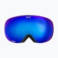 Maschere da snowboard da donna ROXY Popscreen Cluxe J true black akio/sonar ml revo blue 5