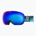 Maschere da snowboard da donna ROXY Popscreen Cluxe J true black akio/sonar ml revo blue 6