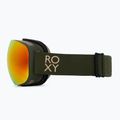 Maschere da snowboard da donna ROXY Popscreen Cluxe J burnt olive/sonar ml revo red 4