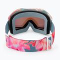 Occhiali da snowboard da donna ROXY Sunset ART J stone blue jorja/amber rose ml blue 3