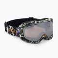 Occhiali da snowboard da donna ROXY Sunset ART J true black superlights /amber rose ml super silver