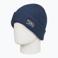 Berretto invernale Quiksilver da uomo con insegna Tofino blu 4