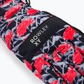 Guanti da snowboard da donna ROXY Cynthia Rowley nero/bianco/rosso 4