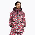 Giacca da snowboard donna ROXY Rowley X Ski Parka bianco brillante/bianco rosso