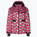 Giacca da snowboard donna ROXY Rowley X Ski Parka bianco brillante/bianco rosso 14