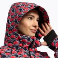 Giacca da snowboard donna ROXY Rowley X Ski Parka bianco brillante/bianco rosso 5