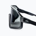Occhiali da sole Quiksilver Slash nero/grigio opaco 5