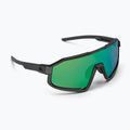 Occhiali da sole Quiksilver Slash nero opaco/verde