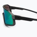Occhiali da sole Quiksilver Slash nero opaco/verde 4