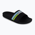 Quiksilver Rivi Slide Infradito giovani nero/arancio/blu