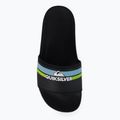 Quiksilver Rivi Slide Infradito giovani nero/arancio/blu 6