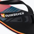 Infradito Quiksilver Molokai Panel nero da uomo 7