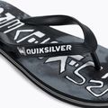 Infradito Quiksilver Molokai Acid Drop da uomo, nero 7