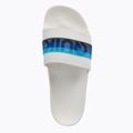 Infradito Quiksilver Rivi Wordmark Slide uomo bianco/bianco/blu 6
